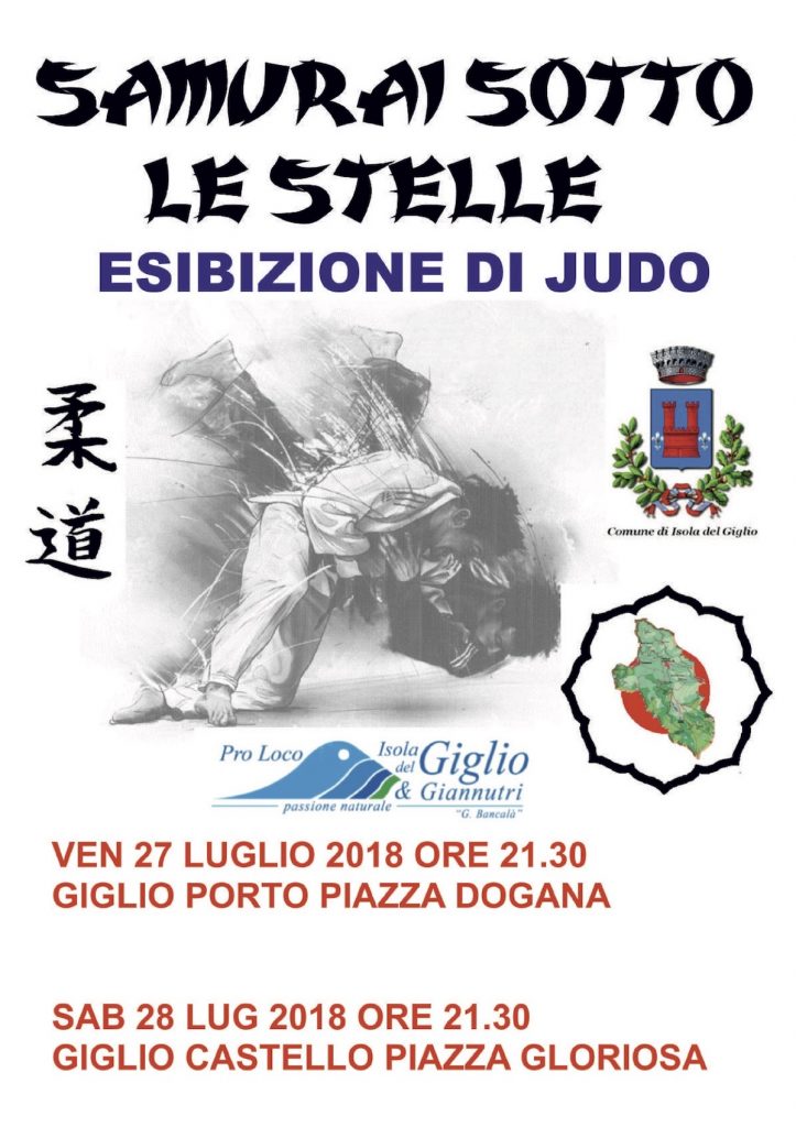 samurai esibizione judo isola del giglio giglionews