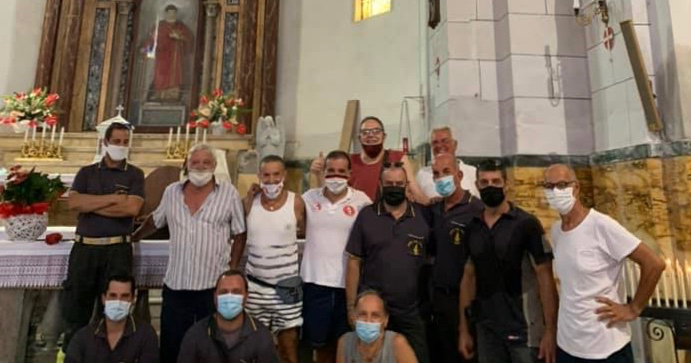 san lorenzo parrocchia vigili del fuoco volontari isola del giglio giglionews