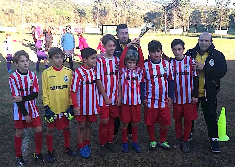 scuola calcio misericordia isola del giglio giglionews