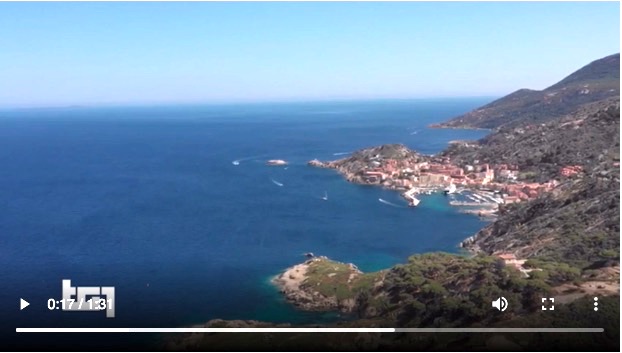 servizio tg1 video estate italiana isola del giglio giglionews