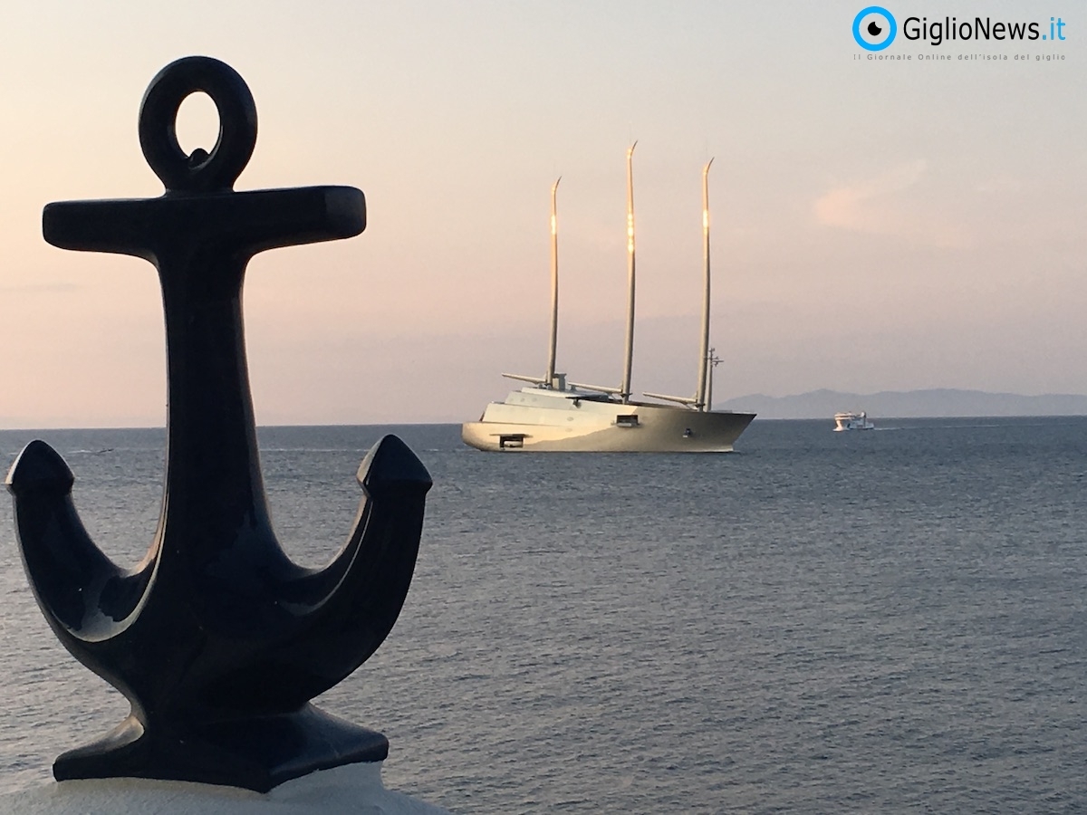 sailing yacht a isola del giglio giglionews