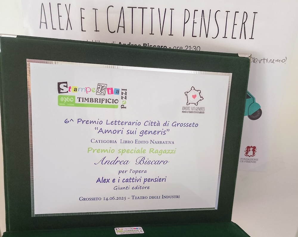 targa premio speciale ragazzi isola del giglio giglionews