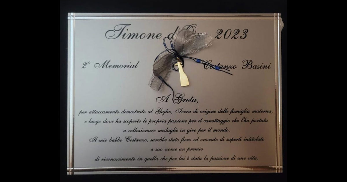 timone oro costanzo basini isola del giglio giglionews