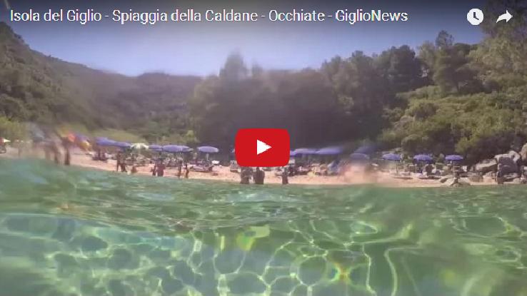 video caldane gopro occhiate isola del giglio giglionews