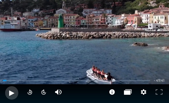 video puntata lineablu isola del giglio giglionews