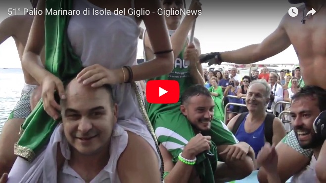 filmato video palio marinaro isola del giglio giglionews