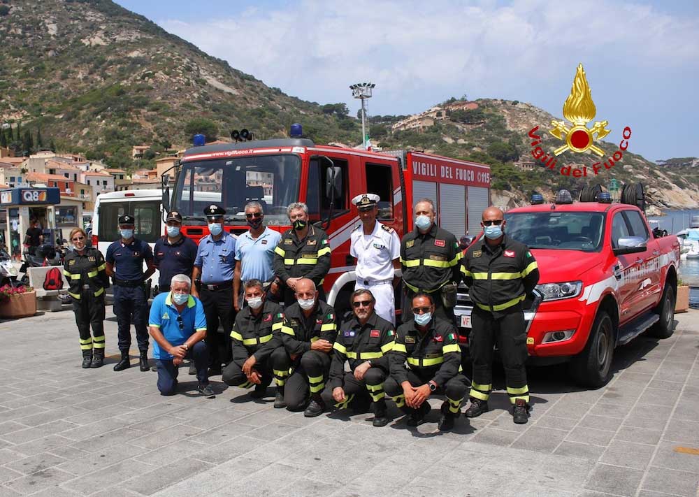 vigili del fuoco isola del giglio giglionews