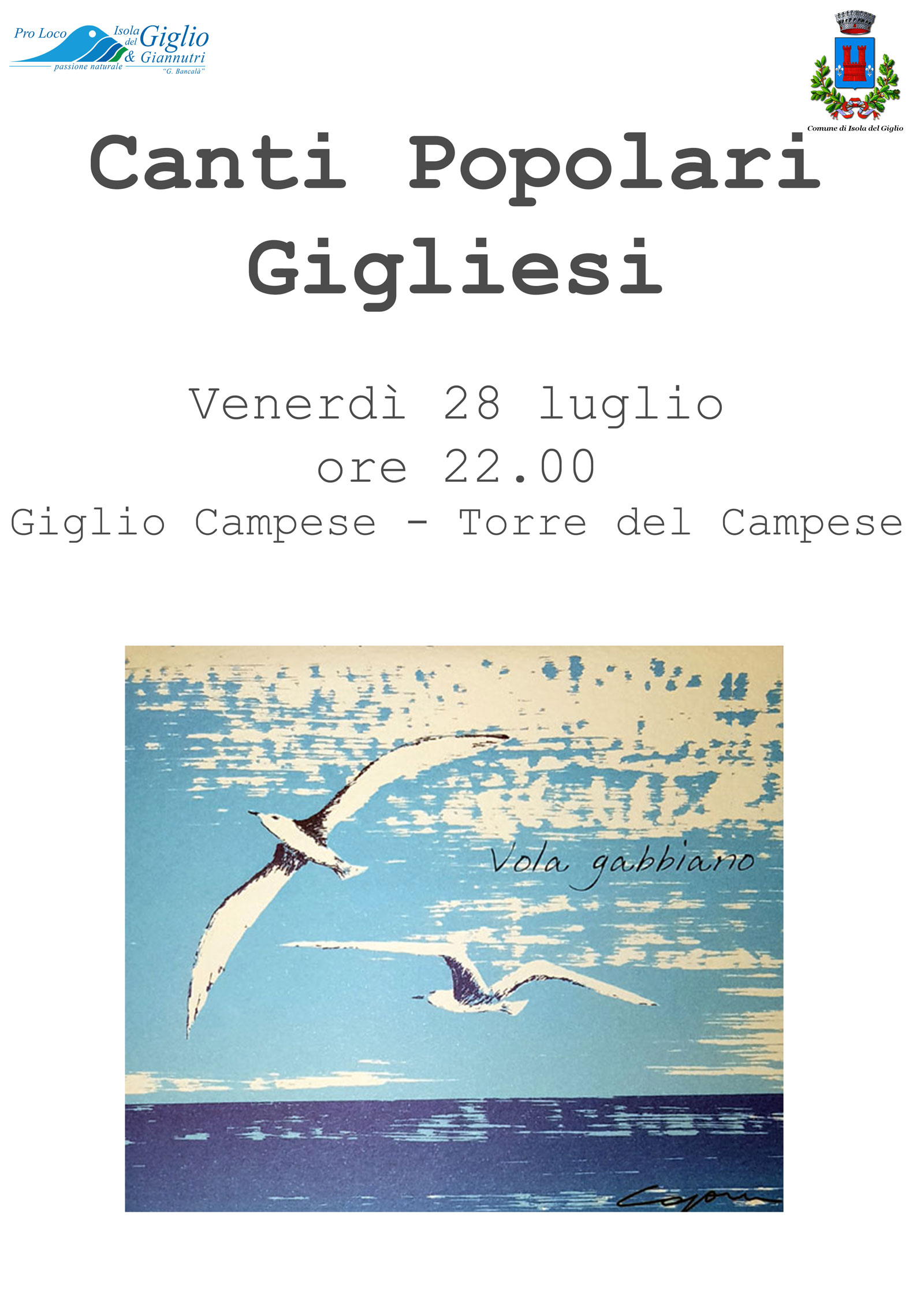 canti popolari gigliesi isola del giglio campese giglionews