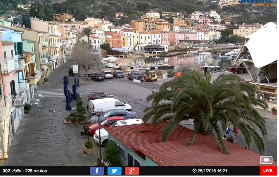 webcam isola del giglio porto giglionews